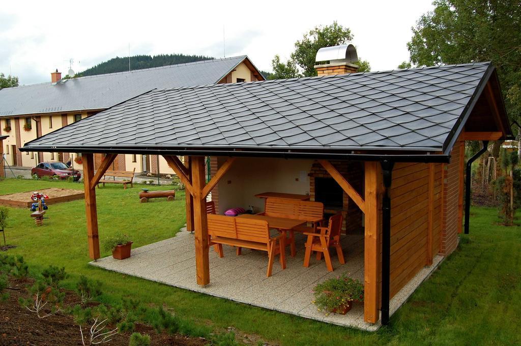 Penzion Jecminek Cervena Voda Exterior photo